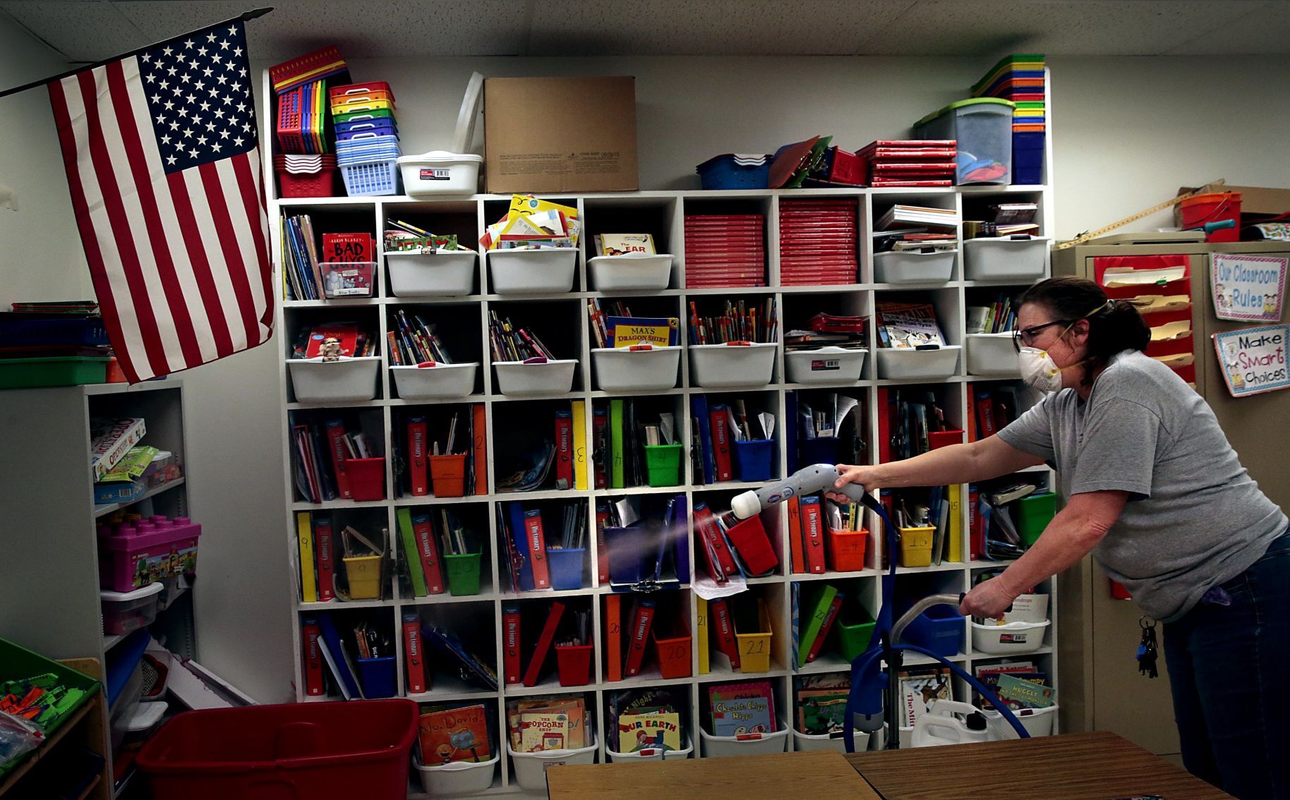 Schools in cleaning mode as they prepare for the return of students